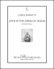 Safe in the Arms of Jesus SATB choral sheet music cover Thumbnail